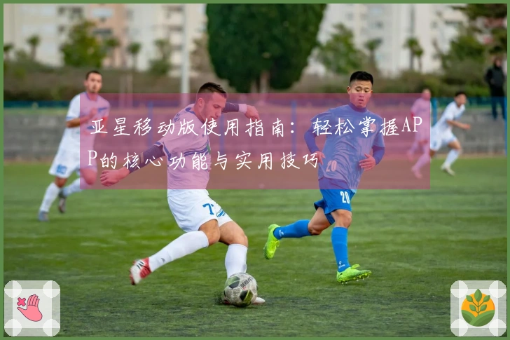 亚星移动版使用指南：轻松掌握APP的核心功能与实用技巧
